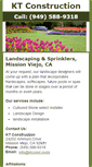 Mobile Screenshot of ktconst.com